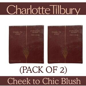 Charlotte Tilbury Walk Of No Shame Cheek To Chic Swish & Pop Blusher New in Box